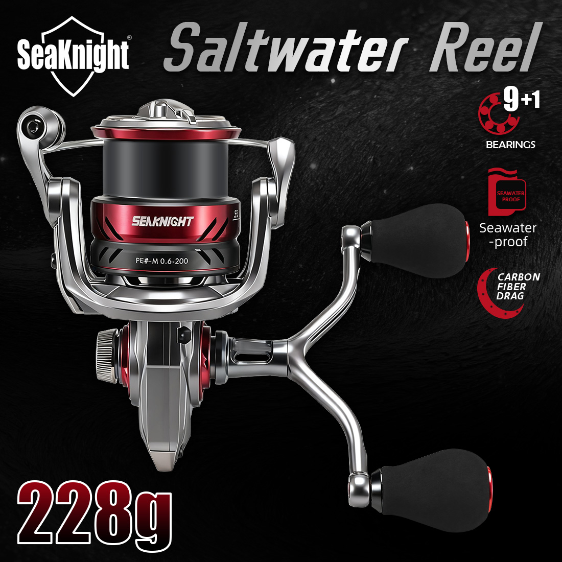 Kastking Reel Zephyr - รอกตกปลา SeaKnight รุ่น SLARDAR BB Series