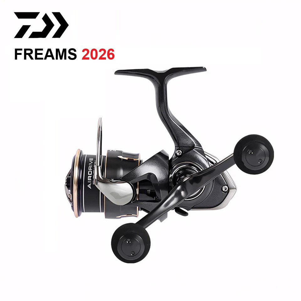 Shimano Reel Stradic - รอกสปินนิ่ง DAIWA 2026 FREAMS, รอกตกปลาสำหรับน้ำจืดและน้ำเค็ม, รอกตีไกลอเนกประสงค์สำหรับตกปลาด้วยเหยื่อปลอม