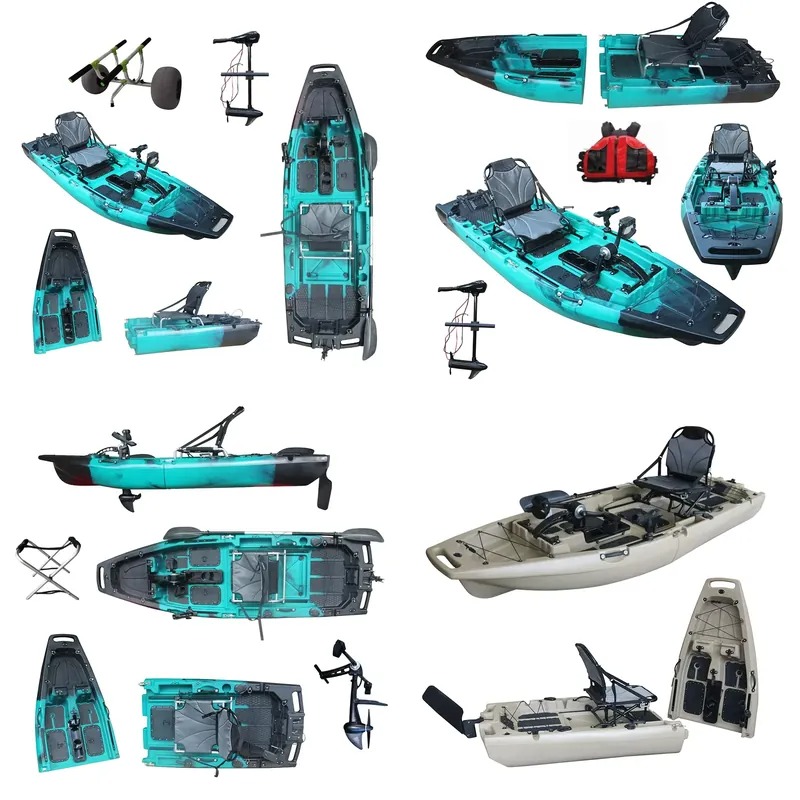 Fishing Boat Seat - เรือคายัคแบบนั่งบน HDPE/PE สำหรับ 1 คน ยอดนิยม