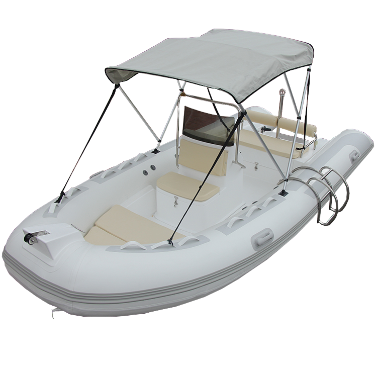 Fishing Boat Fiberglass - ได้รับการรับรอง CE 4.8m Deep-V ด้านล่างไฟเบอร์กลาสซี่โครงเรือคู่รุ่นเครื่องยนต์นอกเรือสําหรับ Lake