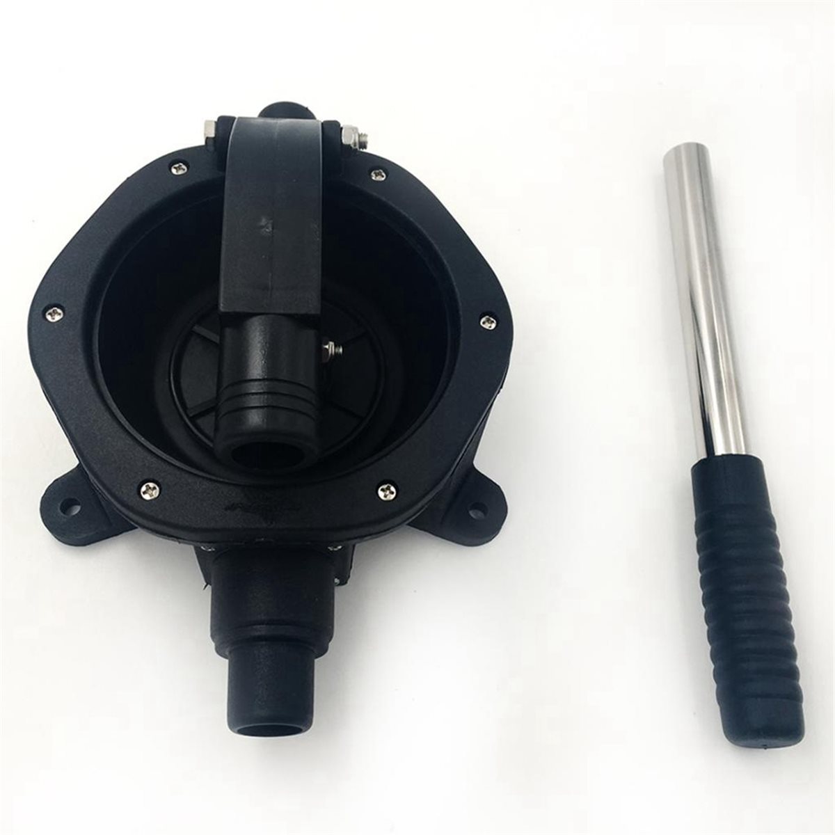 Fishing Boat Bilge Pump - ปั๊มน้ำแบบมือโยก 15 แกลลอนต่อนาที สำหรับถ่ายเทน้ำเสีย อุปกรณ์เสริมสำหรับเรือตกปลาและรถบ้าน