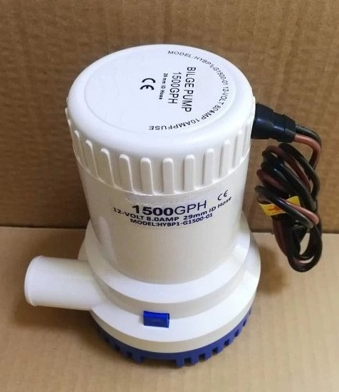 Fishing Boat Bilge Pump - ปั๊มน้ำท้องเรือแบบจุ่มอัตโนมัติ 12V/24V – ปั๊มระบายน้ำทางทะเลแบบไหลแรงสูงพร้อมสวิตช์ลูกลอยสำหรับเรือยอชท์และเรือตกปลา
