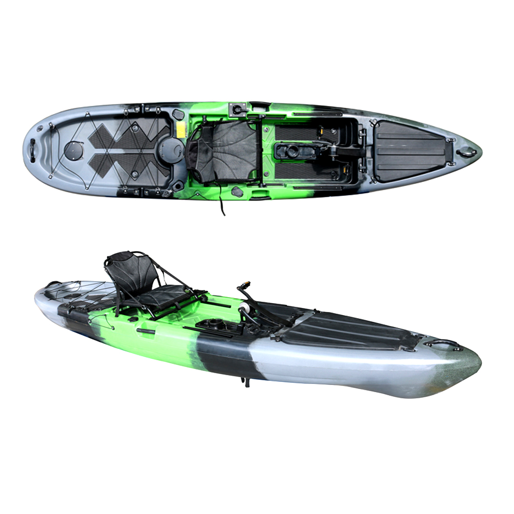 Fishing Boat Aluminum - เรือตกปลาแบบคายัคอลูมิเนียมขนาด 13 ฟุต สำหรับ 1 คน