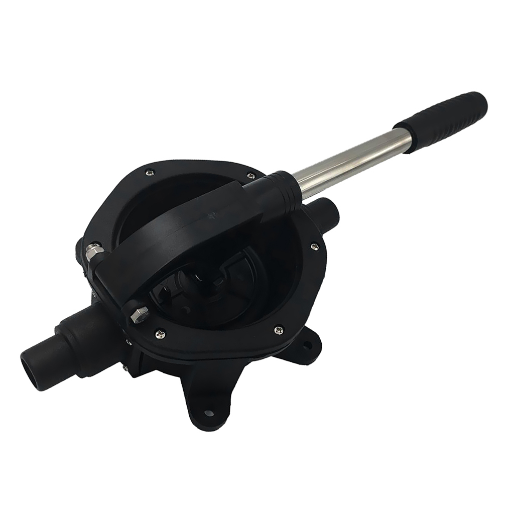 Fishing Boat Bilge Pump - ปั๊มน้ำท้องเรือแบบแมนนวล15 GPM สำหรับการถ่ายโอนน้ำเสียอุปกรณ์เสริมเรือตกปลาสีดำ
