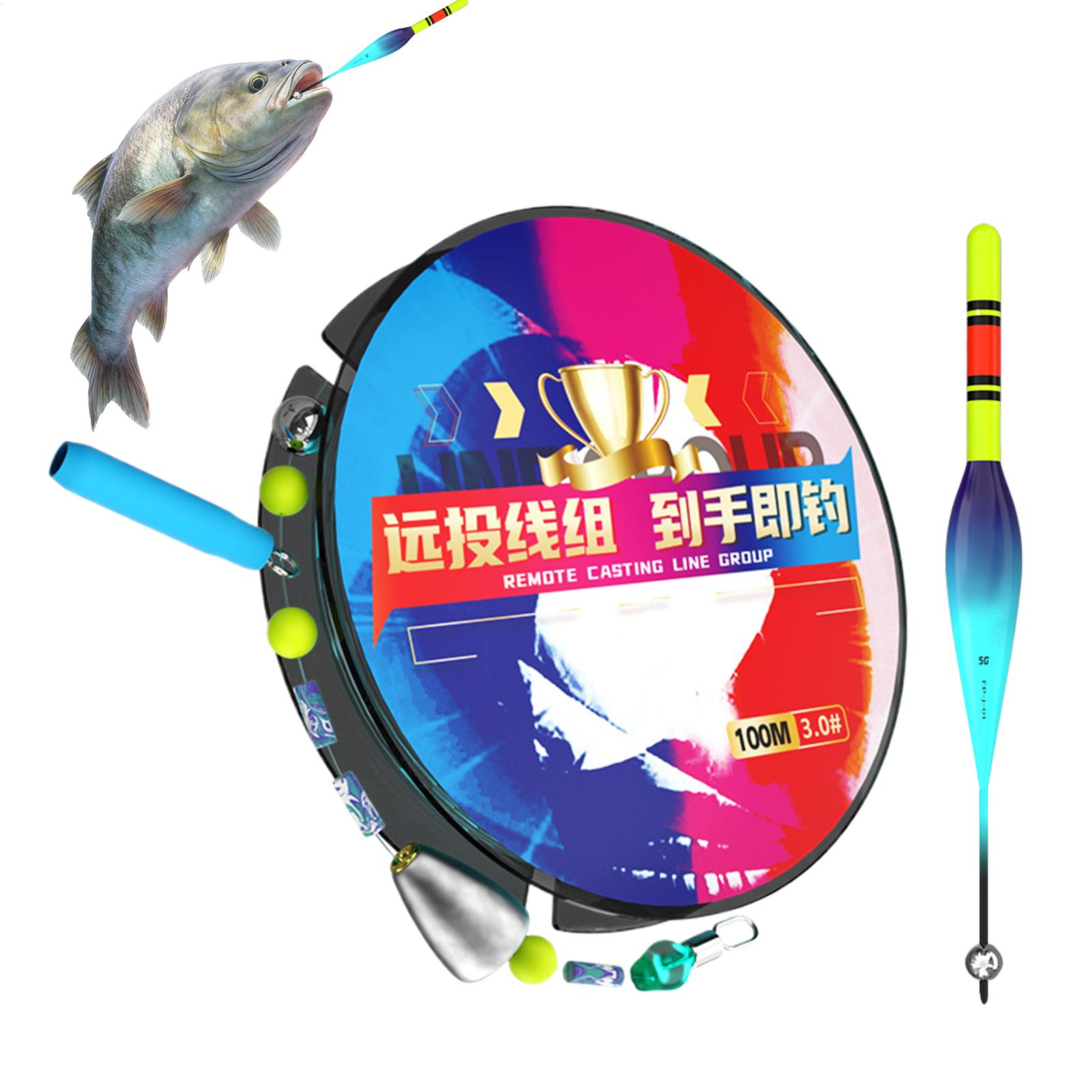 Fishing Boat Oar - ชุดอุปกรณ์ตกปลาแบบอัตโนมัติพร้อมสายยาว 100 เมตร ความไวสูง ไฟกระพริบแจ้งเตือนการกัดปลา ใช้ได้ทั้งกลางวันและกลางคืน