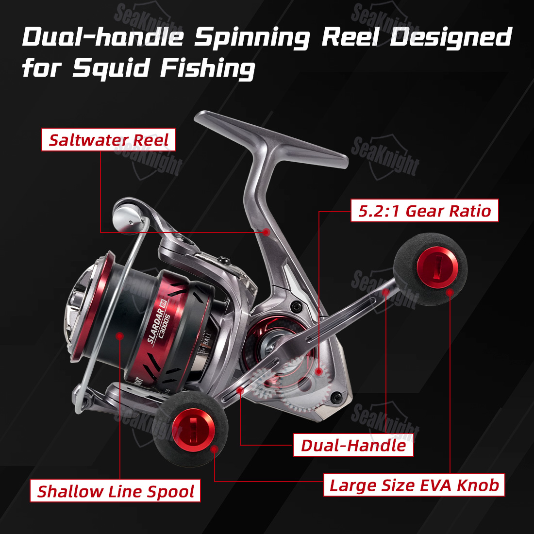 รอกตกปลา SeaKnight รุ่น SLARDA - Kastking Reel Zephyr บทวิจารณ์และราคา