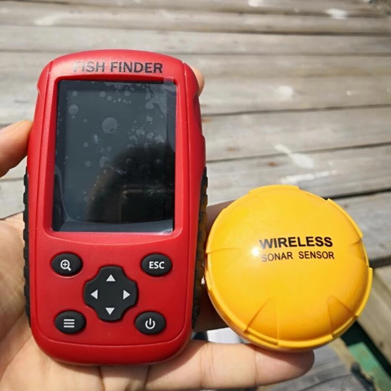 เครื่องหาปลาไร้สาย เซ็นเซอร์โซ - Fishing Boat Depth Finder บทวิจารณ์และราคา