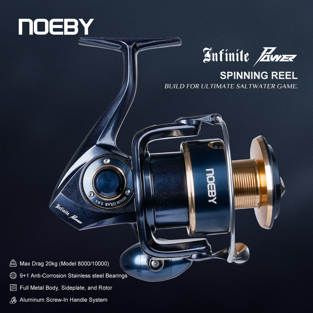 รอกตกปลา Noeby Infinite Power  - Shimano Reel Stradic บทวิจารณ์และราคา