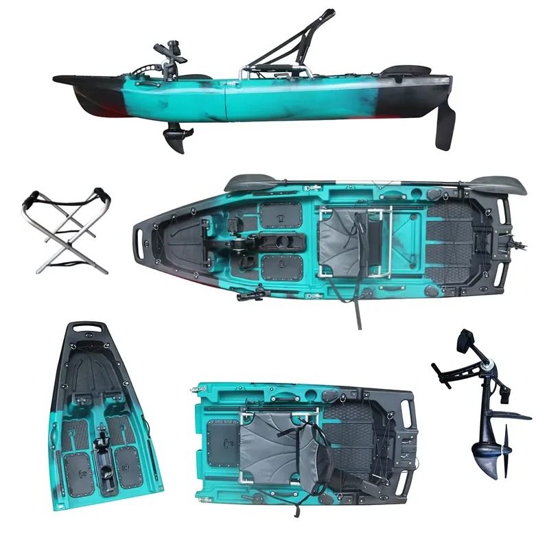 เรือคายัคแบบนั่งบน HDPE/PE สำห - Fishing Boat Seat บทวิจารณ์และราคา