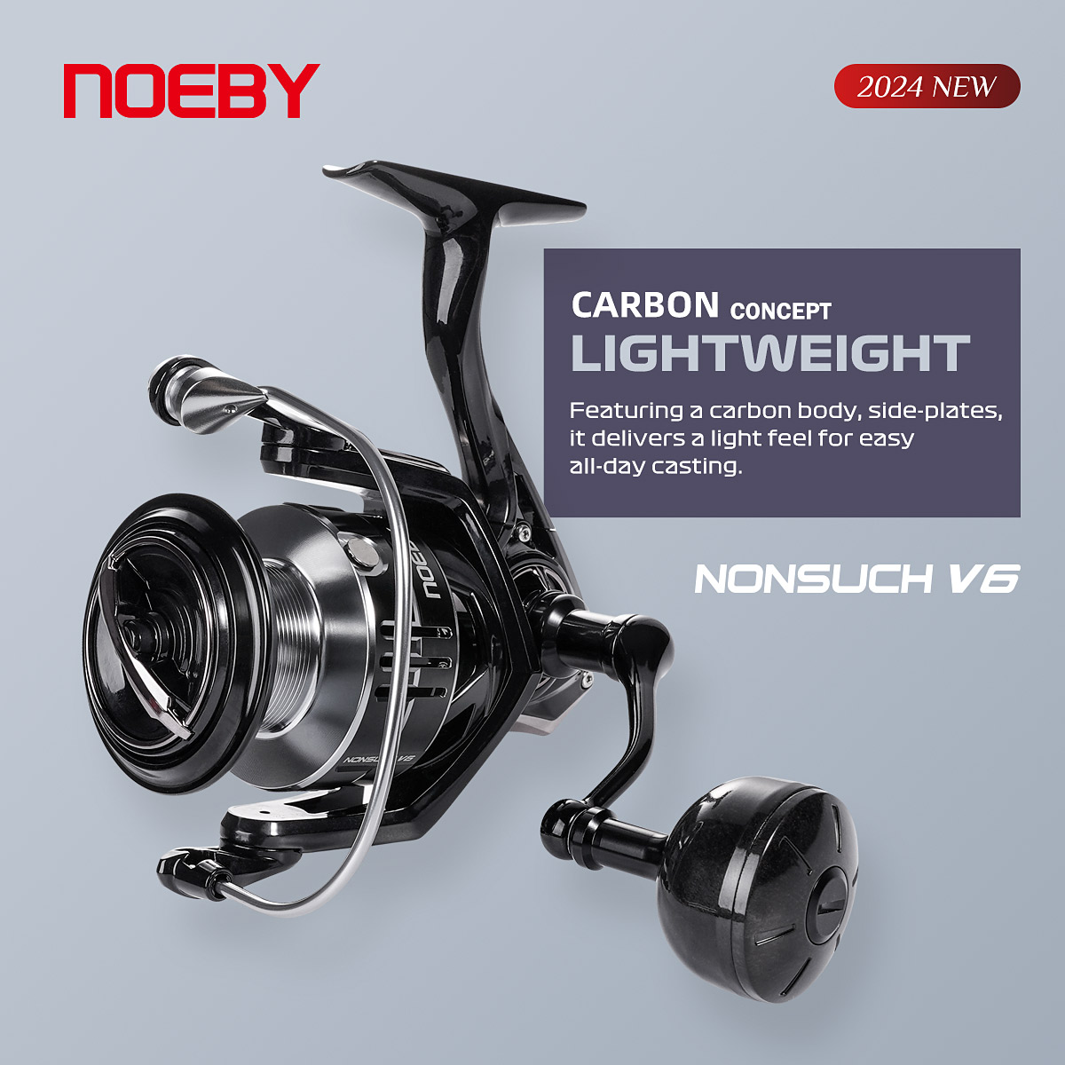 Noeby Carbon Spinning Fishing  - Abu Garcia Reel Max บทวิจารณ์และราคา