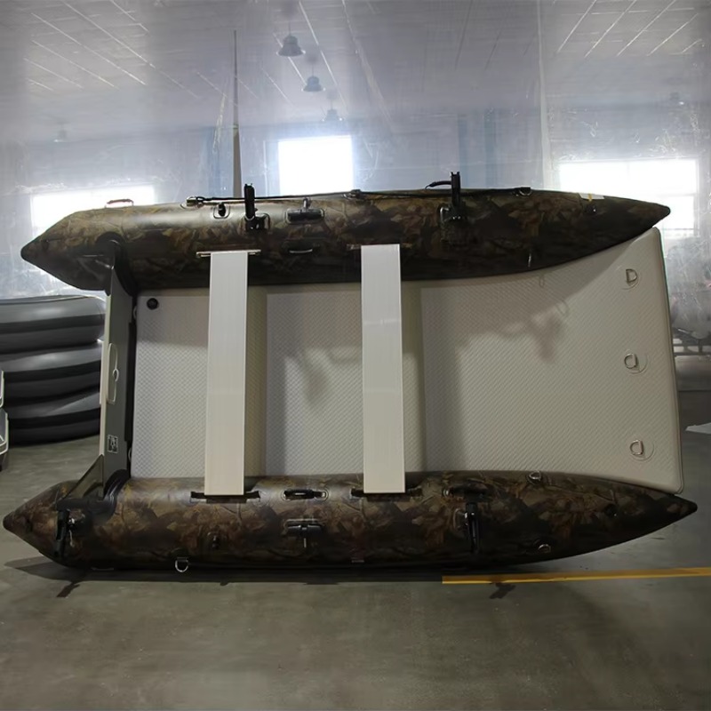 เรือยางคาตามารันความเร็วสูง ทำ - Fishing Boat Inflatable บทวิจารณ์และราคา