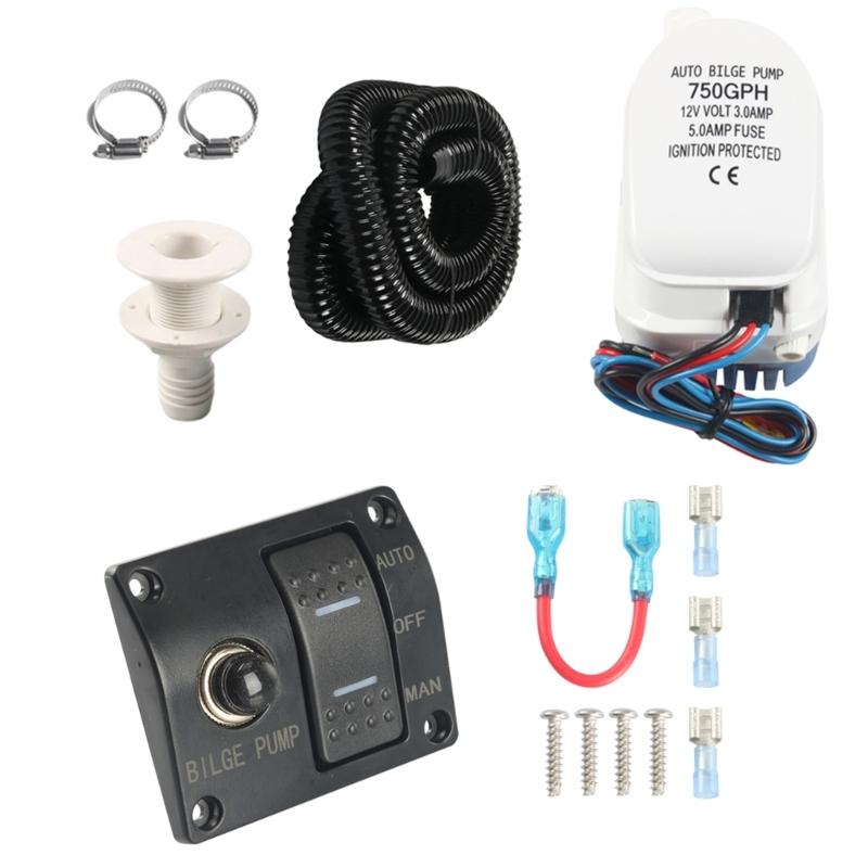 31BC ปั๊มน้ำท้องเรืออัตโนมัติ  - Fishing Boat Bilge Pump บทวิจารณ์และราคา