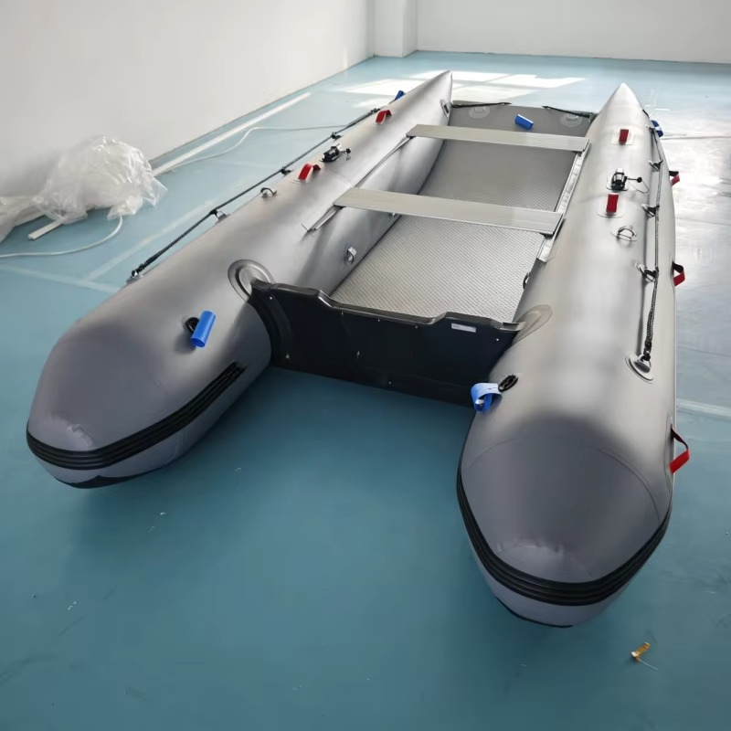 เรือคาตามารันแบบเป่าลมความเร็ว - Fishing Boat Inflatable บทวิจารณ์และราคา