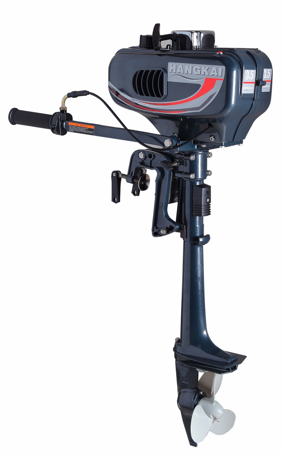 คุณภาพดี Hangkai 2 จังหวะ 3.5H - Fishing Boat Outboard Motor บทวิจารณ์และราคา