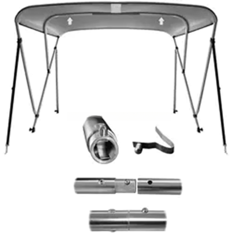 หลังคาเรือบิมินี่แบบใหม่ 3 คาน - Fishing Boat Aluminum บทวิจารณ์และราคา