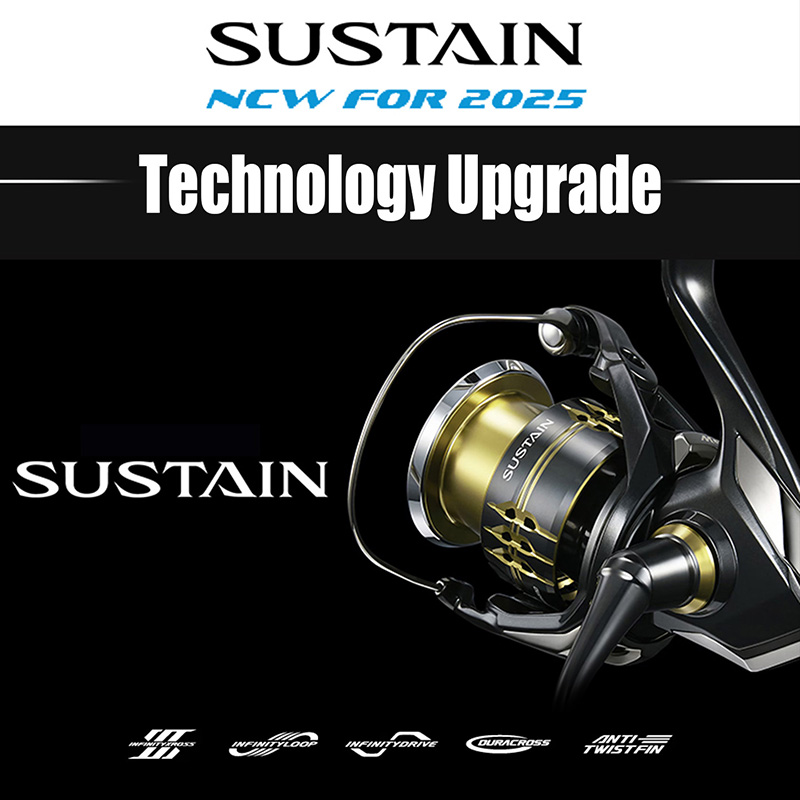รอกสปินนิ่ง SHIMANO 2025 SUSTA - Shimano Reel Sustain บทวิจารณ์และราคา