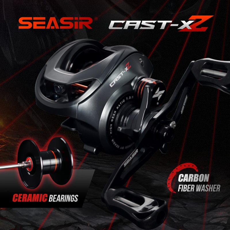 Seasir รอกตกปลา X2หล่อแบบไฮบริ - Kastking Reel Zephyr บทวิจารณ์และราคา
